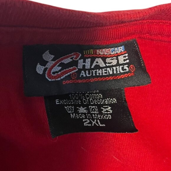 Chase Authentics Tony Stewart‎ #14 Nascar Men's 2XL T-shirt Red Gothic Sporty - Picture 3 of 4